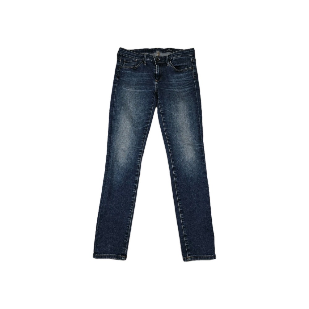 AG Adriano Goldschmeid Women's Size 26 R Blue Denim Jeans USA Made‎